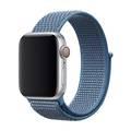 Devia Watch Strap Deluxe Series Sport3 Band, Smooth Replacement Wrist Band Strap Compatible For Apple Watch 38/40mm - Blue