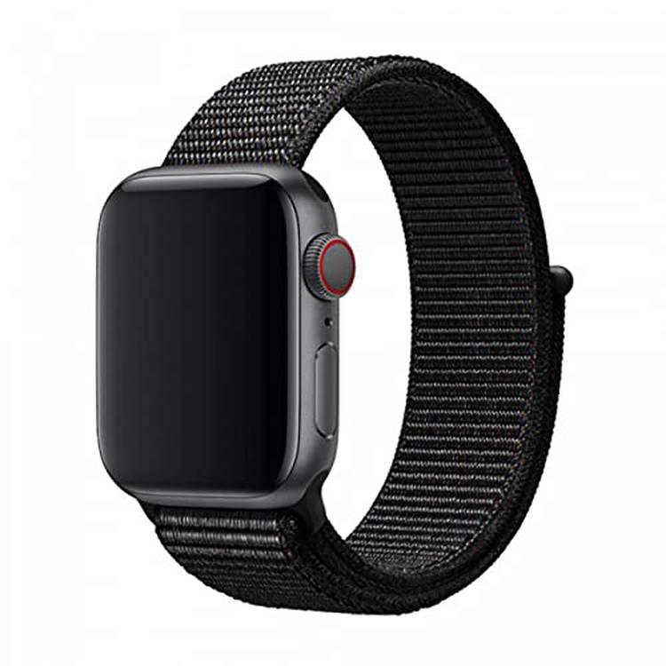 Devia Watch Strap Deluxe Series Sport3 Band, Smooth Replacement Wrist Band Strap Compatible For Apple Watch 42/44mm - Black