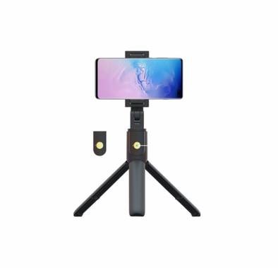 Tripod Stand Porodo PD-UBTSV3-BK Bluetooth Selfie Stick & Tripod Stand-Black