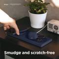 elago Charging Tray with MagSafe Charger Magnetic Wireless Charger Tray, with iPhone 12, Pro, Pro Max, Mini and other Wireless Chargers phones [Magsafe Not Included] Violet-Blue