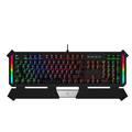 Bloody B875N Light Strike RGB Gaming Keyboard with Dual Programmable Keys, Zero-Lag Response, and Adjustable Backlights - Blue