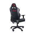 Bloody Gaming Chair, Ergonomic Backrest, High-Density Foam Cushion, 3D Adjustable Armrests, Class 4 Hydraulic Piston, Soft & Reliable Pillow - Black / Gray