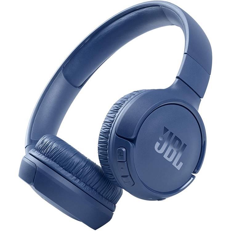 JBL Tune 510BT سماعات رأس لاسلكية على الأذن مع ميكروفون وصوت جهير نقي وعمر بطارية يصل إلى 40 ساعة مع شحن سريع وتصميم خفيف الوزن وقابل للطي ومكالمات بدون استخدام اليدين وبلوتوث لاسلكي 5.0 متدفق