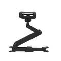 Porodo Phone and Tablet Car Headrest Mount Holder 27CM, Universal 360° Rotating Adjustable, Car Seat Back Stand Bracket for Mobile Phone, Tablet, & iPad- Black