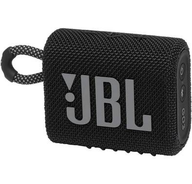 JBL Go 3 Portable Bluetooth IP67 Water-Proof & Dust-Proof Speaker - Black