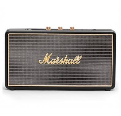 Marshall Stockwell Wireless Stereo Speaker with Multifunctional Flip Cover, Bluetooth 4.0 Wireless Technology, 25-Hours Playtime, Play Stereo