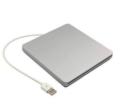 Apple USB Super drive Whether office or on the road play and burn both CDs and DVDs, watch a DVD movie Super drive  - Silver