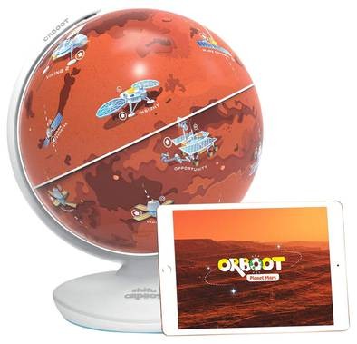 Orboot Mars by PlayShifu (App Based) - Interactive AR Globe for Planet Mars Research, Space Adventure Educational Toy for Boys & Girls - STEM Toy & Gift for Kids Ages 6 - 12 Years 