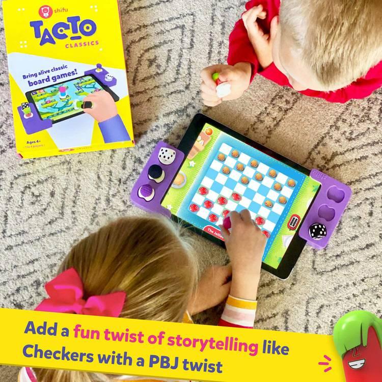 لمسة كلاسيكية من بلاي شيفو (تعتمد على التطبيق) - ألعاب لوحية تفاعلية لليلة الألعاب العائلية ، هدايا الألعاب الإستراتيجية للأولاد والبنات للأعمار من 4 سنوات فما فوق