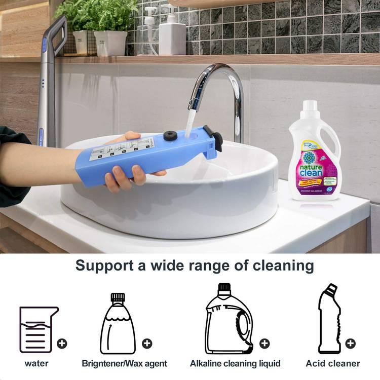 Jashen M16 Cordless Electric Spinwave Mop 40W, Rechargeable Battery, 4.5-Hours to Fully Recharge 26000 mAh Battery, Self-cleaning Technology, Provides Power Up to 40-Minutes