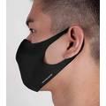 Vanguard Smart Care Puro-Nano Zinc Anti-Bacterial 3 Ply BFE Face Mask, Protection Washable Face Masks - Black (Large)