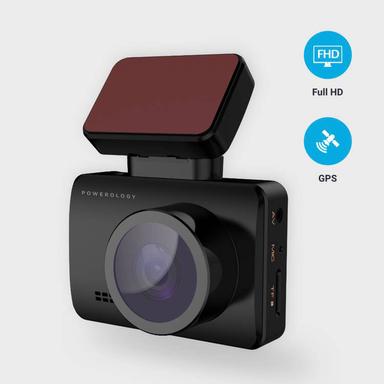 Powerology Dash Camera Pro 1080P, GPS...