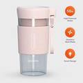Porodo Portable Juicer, Electric USB Rechargeable Juice Maker, Blender Mixer, Blended Freshness On The God, Highly Resistant Borosilicate Glass, 50W High-Powered Motor with 350ML/12 oz (Pink)