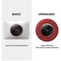 Elago Wall Plate Cover Suitable for Google Nest Thermostat Wall Plate Compatible with Nest Learning Thermostat 1st/2nd/3rd - Red