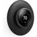 Elago Wall Plate Cover Suitable for Google Nest Thermostat Wall Plate Compatible with Nest Learning Thermostat 1st/2nd/3rd - Black