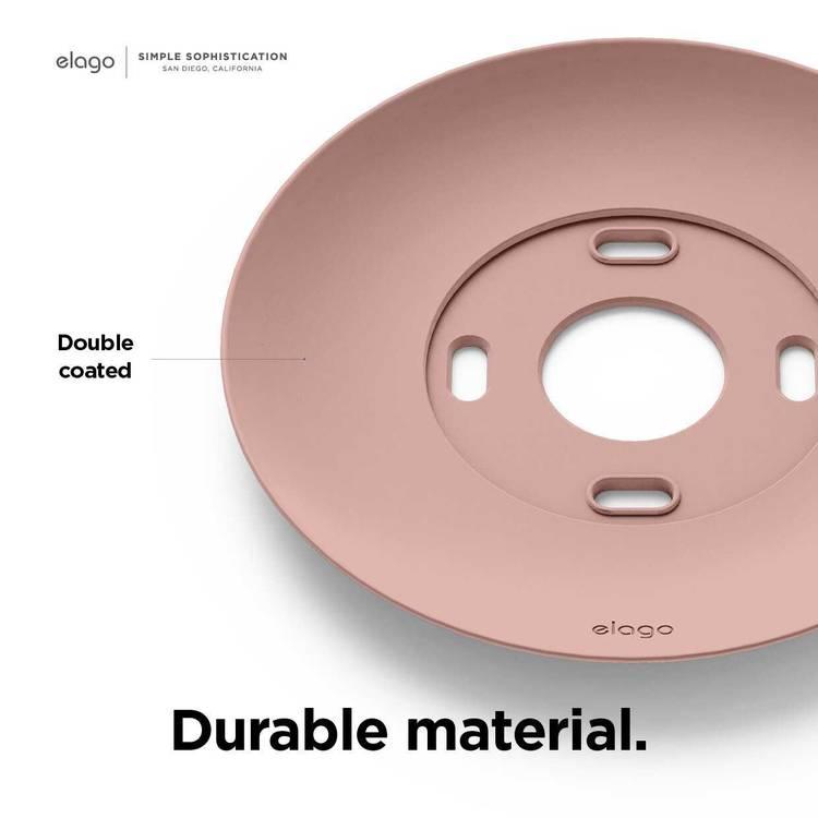 Elago Satellite Wall Plate Cover Plus for Nest Thermostats 2020 - Sand Pink