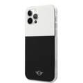 Mini Cooper PC/TPU Color Block Hard Case for iPhone 12 / 12 Pro (6.1") - White