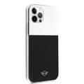 Mini Cooper PC/TPU Color Block Hard Case for iPhone 12 / 12 Pro (6.1") - White
