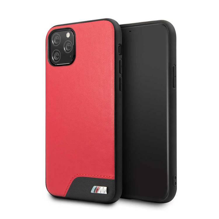 CG Mobile BMW Hard Case Smooth PU Leather Compatible For iPhone 11 Pro (5.8") Officially Licensed, Shock