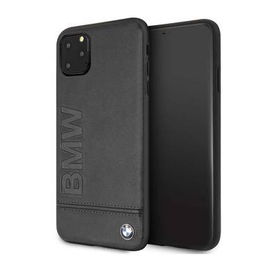 CG Mobile BMW Logo Imprint Hard Case Compatible For iPhone 11 Pro (5.8") , Shock Resistant, Scratches Resistant, Easy Access to All Ports, Suitable with Wireless Chargers - Black