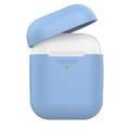AhaStyle Premium Silicone Case Compatible for AirPods 1/2 Generation, Scratch Resistant, Drop Resistant, Dustproof and Absorbing Protective Cover - Sky Blue