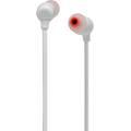 JBL T125BT Wireless In-ear Bluetooth Headphones, Pure Bass Sound, 16-hours Battery Life with Quick Charge, Lightweight and Comfortable Design Headset - White