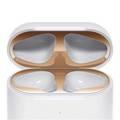 Elago Dust Guard (2 sets) Compatible for AirPods 1/2, Dust-Proof Metal Cover, Ultra Slim, Luxurious Looking, Scratch Resistant, Special Dust Sticker Protection - Rose Gold