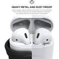 Elago Waterproof  Case For Apple AirPods 1&2 Generation, up to 1 meter (3.3 feet), Charge by Opening Bottom Cap, Layers of Protection, Dust & Water Proof Protective Cover Italian Rose