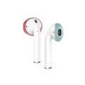 Elago Secure Fit 2 Pairs Cover For Apple Airpods 1/2 Generation, Flip the Secure Fits, hassle-free cover, Italian Rose/Coral Blue
