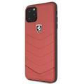 CG Mobile Ferrari Heritage Quilted Leather Hard Case iPhone 11 Pro Max (6.5") Officially Licensed, Shock Resistant, Scratches Resistant, Easy Access to All Ports