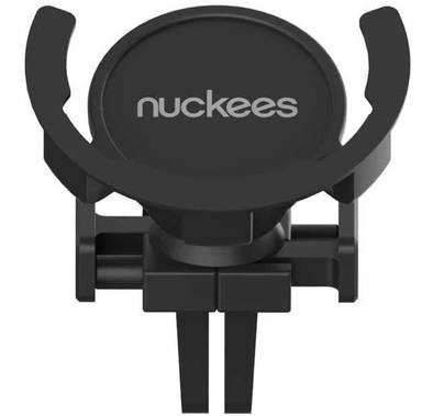 Nuckees حامل فتحة تهوية السيارة للسيارة ، زوايا قابلة للتعديل ، دوران 360 ، تصميم عالمي لجميع فتحات التهوية - أسود