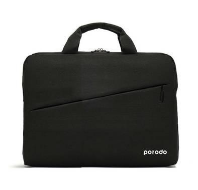 Laptop Bag Porodo PD-LPSLV156-BLK Nylon Fabric Laptop Sle...