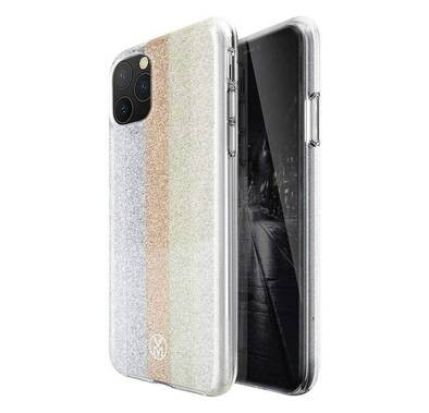 Viva Madrid Rutilar Back Case for iPhone 11 Pro (5.8"), Shock Resistant, Cameras, Buttons and Speakers, with Wireless Chargers - Gold