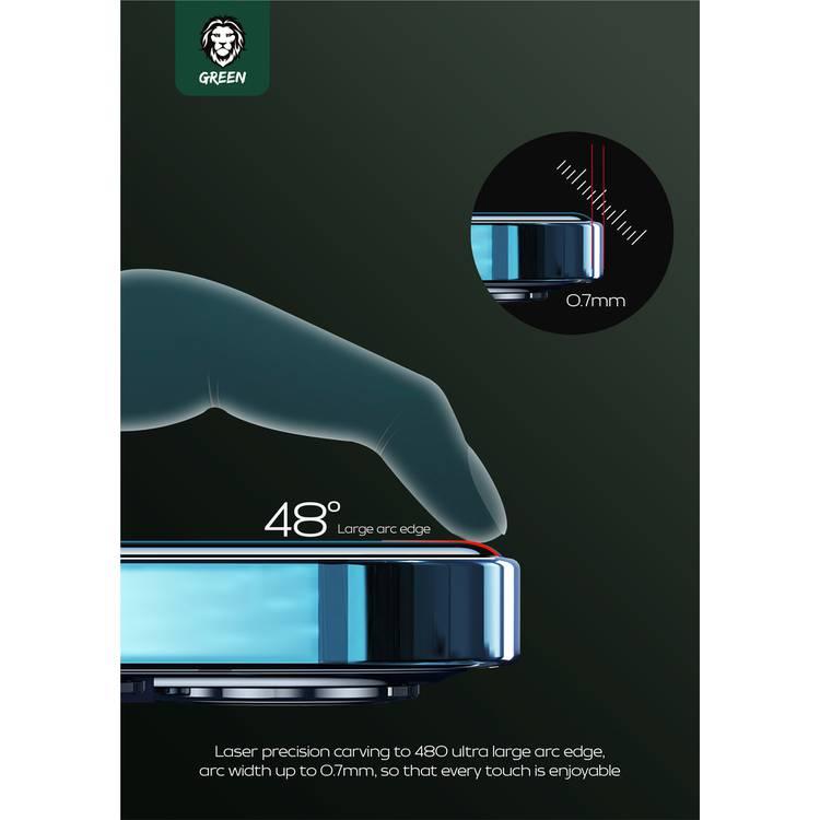 Green Lion 9H Steve Glass Strong Full Screen Protector Compatible for iPhone 11 Pro ( 5.8" ) 9H, Easy Apply and Remove, Bubble-free Tempered Glass - Clear