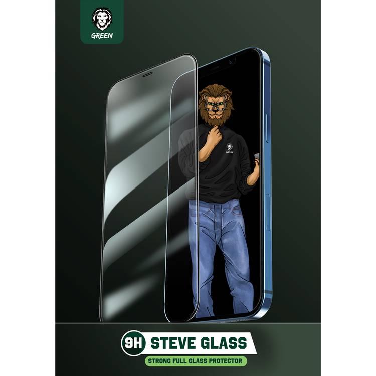 Green Lion 9H Steve Glass Strong Full Screen Protector Compatible for iPhone 11 Pro ( 5.8" ) 9H, Easy Apply and Remove, Bubble-free Tempered Glass - Clear