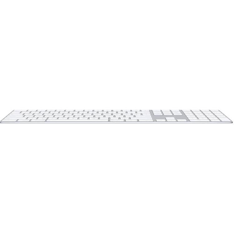 Apple Magic Keyboard with Numeric Keypad (Wireless) Arabic Built-in Rechargeable Battery - Silver