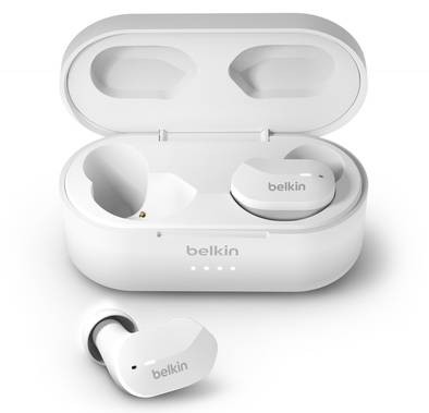 Wireless Earbuds Belkin AUC001btWH SOUNDFORM True Wireless Earbuds - White