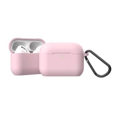 Green Lion Berlin Series Silicone Case with Anti-Lost Ring, Scratch Resistant, Shock Absorption & Drop Protection Cover Compatible for AirPods Pro - Pink