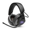 JBL Quantum 600 Wireless Over-Ear Gaming Headset, PC Gaming Headphones with Surround Sound & Game-chat Balance Dial, Voice Focus Flip-up Boom Mic with Multiple Platforms Black