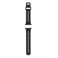 Green Lion Premier Hovel Series Strap, Fit & Comfortable Replacement Wrist Band, Adjustable Straps Compatible for Apple Watch 38/40mm - Black