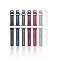Green Lion Premier Hovel Series Strap, Fit & Comfortable Replacement Wrist Band, Adjustable Straps Compatible for Apple Watch 38/40mm - Red