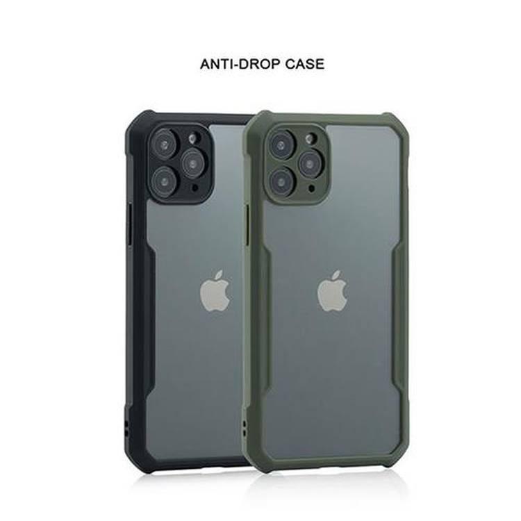 Green Lion Stylishly Tough Shockproof Case, High Classic Design, 360 Protection, Drop Protection, Shock-Absorption for iPhone 12 Pro Max ( 6.7 " ) Black