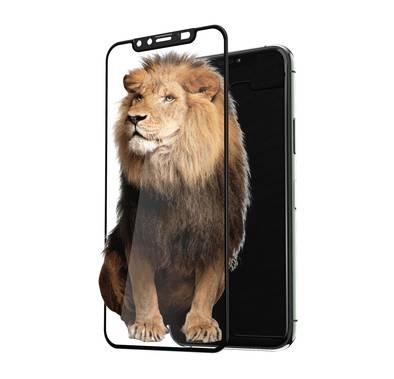 Green Lion 3D Security Pro HD Glass Screen Protector for iPhone 12 Pro Max (6.7"), 9H Hardness, Easy Installation, Shock & Impact Protection Tempered Glass Black