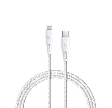 iPhone Cable to Type-C RAVPower RP-CB1003WHI Lightning Cable to Type-C - White