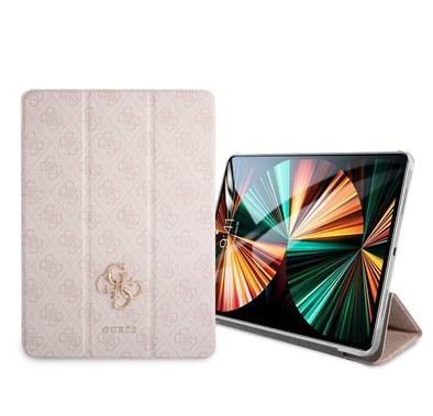 CG MOBILE Guess PU 4G Folio Case for iPad Pro 12.9" ( 2021 ) Multi-Angle Viewing Stand, Ultra-slim & Lightweight Design, Foldable Closing, Easy Access to All Ports