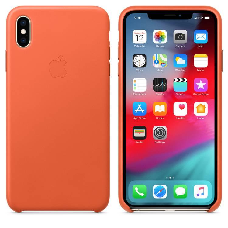 Apple iPhone XS Max ( 6.5" ) Leather Case - Sunset