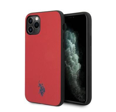 CG MOBILE U.S.Polo Assn. Polo Type PU Case with Embossed Logo, Shock Resistant, Scratches Resistant, Easy Access to All Ports Back Cover Compatible for iPhone 11 Pro ( 5.8" )