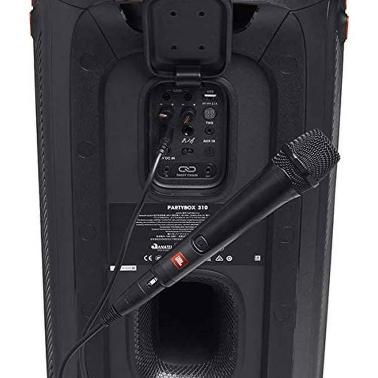 ميكروفون صوتي ديناميكي سلكي من جيه بي ال PBM100 مع كابل - أسود