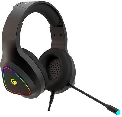 Porodo PDX414-BK  Wired Gaming Headset with Noise Cancell...