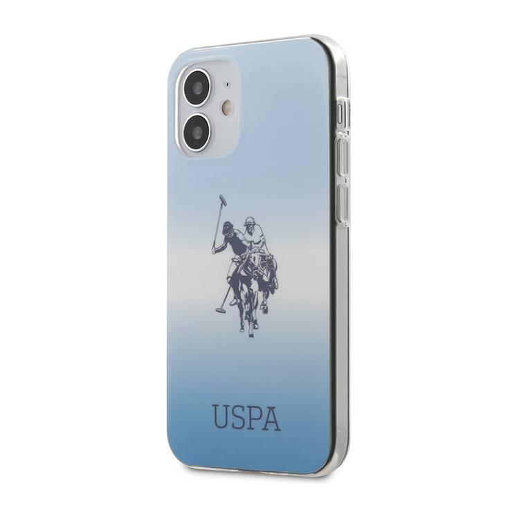 CG MOBILE U.S. Polo Assn. PC/TPU Hard Case DH & Logo Compatible for iPhone 12 Mini ( 5.4" ) Shock Resistant, Scratches Resistant Back Cover, Easy Access to All Ports Suitable